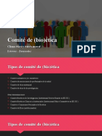 Comités de Bioética