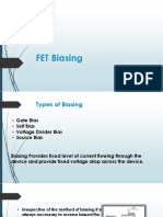 FET Biasing and FET Amplifiers