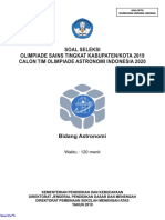 Httpssman1pariangan - Sch.idwp Contentuploads202003Astronomi Soal OSK 2019 PDF