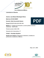 Universidad Abierta y A Distancia de México Licenciatura en Derecho