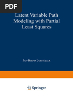 Latent Variable Path Modeling With PLS-Verlag Heidelberg