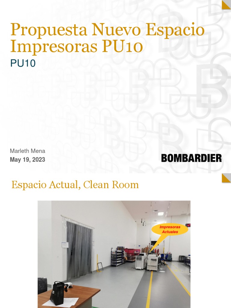 PU10 Opt Layout Propuesta ImpresorasPU10 V1 | PDF