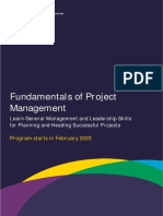 OEP Fundamentals of Project Management February 2023