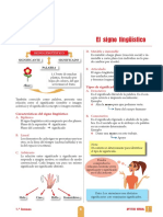 El Signo Lingüístico: D. Mutable e Inmutable