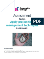 BSBPMG421 - Assessment Task 1 V 1.2