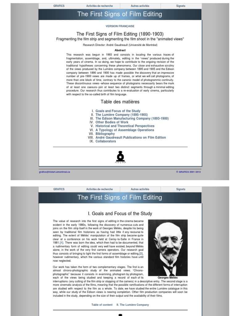 Film Editing | PDF