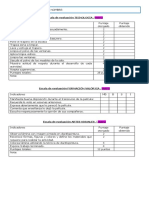 Evaluación Tecnología - Artes - F.Valórica