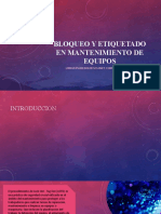 Bloqueo y Etiquetado en Mantenimiento de Equipos