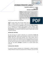 Sumilla: para La Validez Del Convenio de Cese Por Mutuo Disenso