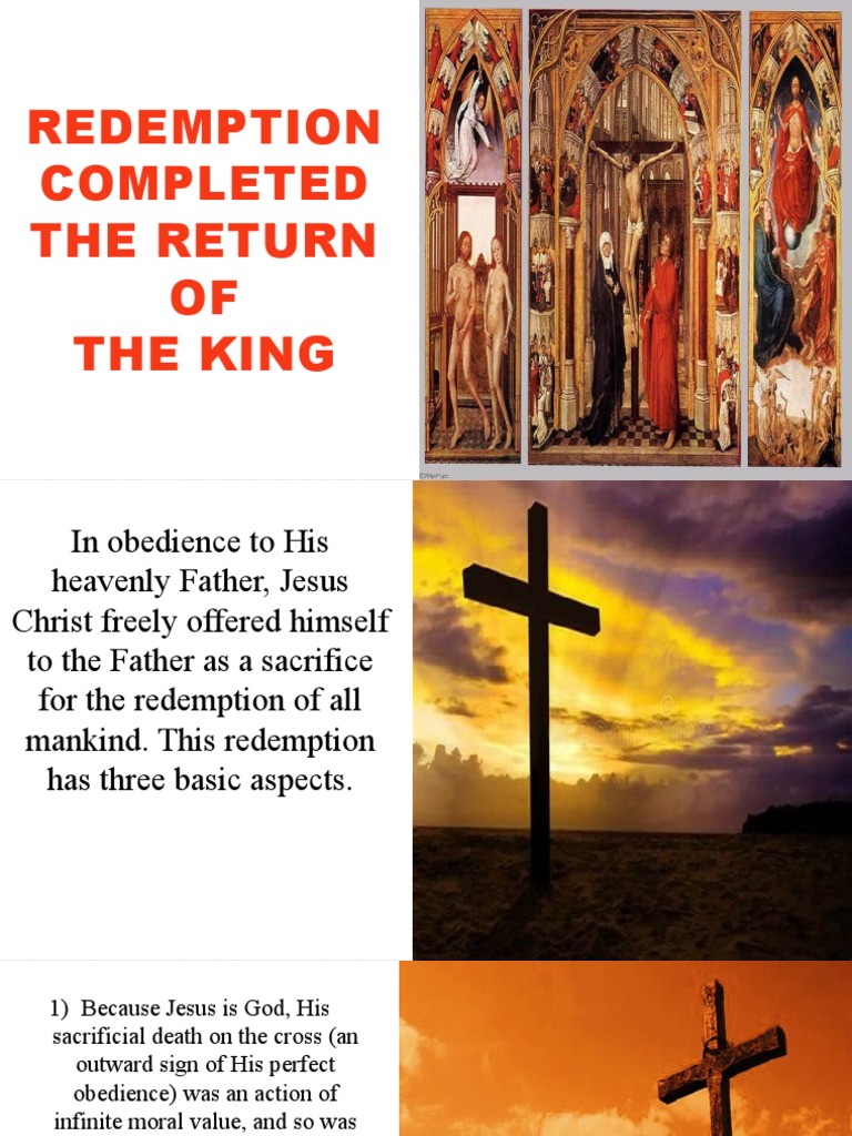 Redemption Completed The Return of The King | PDF | Jesus | Abrahamic ...