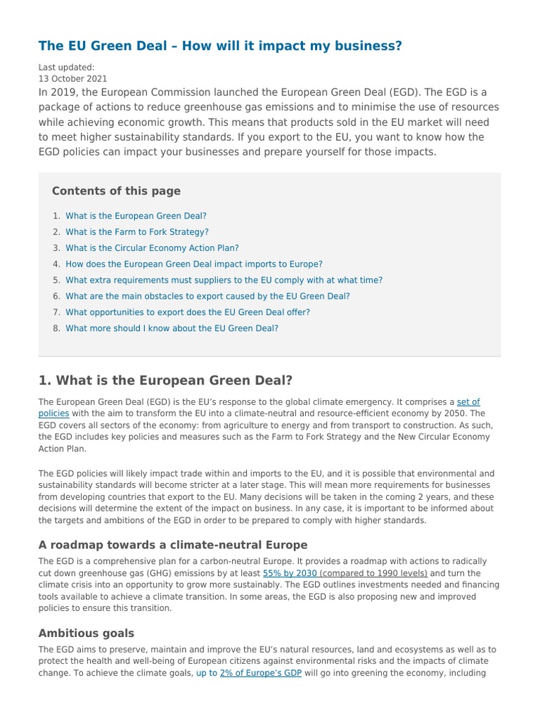 Eu Simplifies Regulations Big News For Green Businesses - 8mllwd3