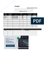 Free Master Production Schedule ProjectManager ND23