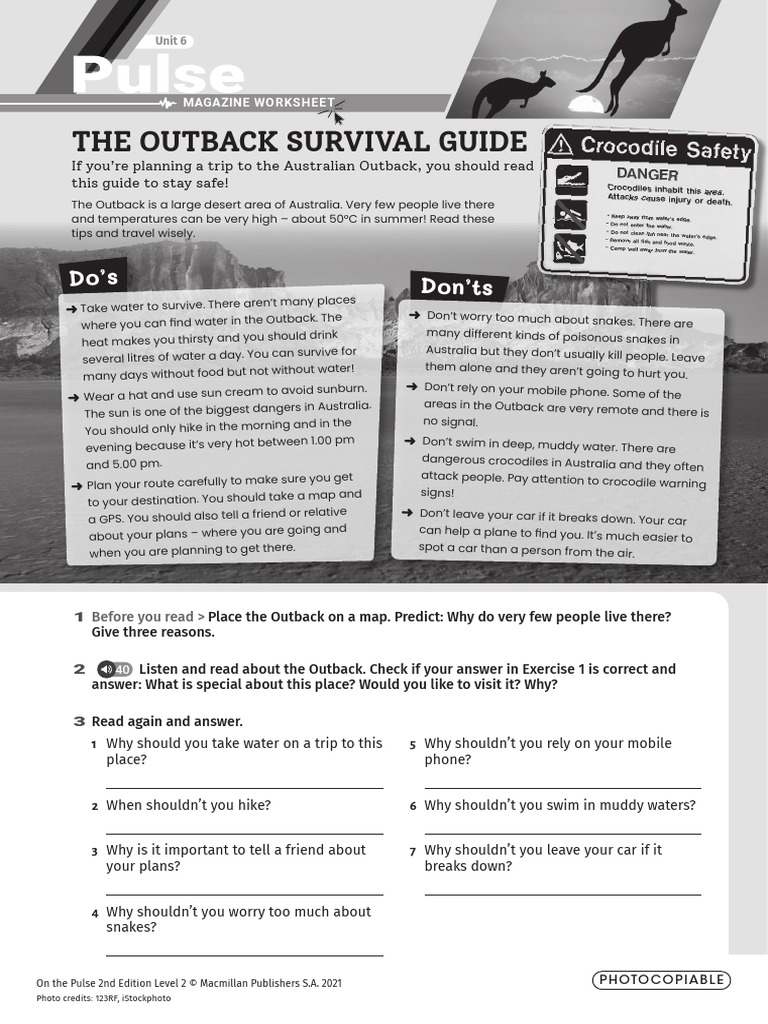 Essential Tips for Outback Survival | PDF