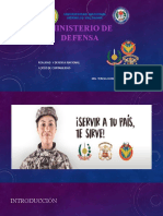 Clase 13 Ministerio de Defensa Del Perú