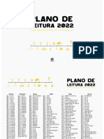 plano de leitura -  2022