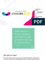 Proyecto Colorearte 2021