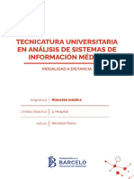 Tecnicatura Universitaria en Análisis de Sistemas de Información Médica