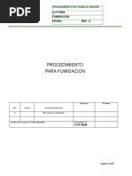 Manual de Fumigación y Desinfección | PDF | Pesticida | Agua