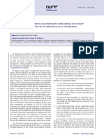 Violencia de Género Un Problema de Salud Pública Sin Resolver Implicación de Las Enfermeras en Su Erradicación (2021)