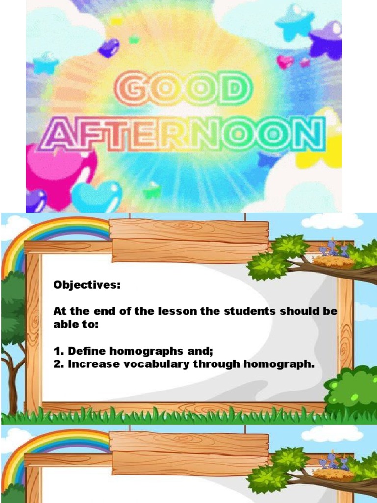 Homographs | PDF
