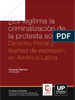 Protesta Social Criminalización