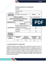 Sílabo Ciudadanía y Desarrollo Social - VF