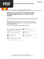 Bubbles All The Way Down Detecting and Date Stamping Bubble Behaviours in NFT and DeFi Markets