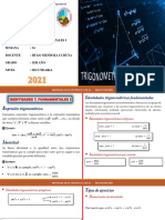 Identidades T Fundamentales I 1ero Sec