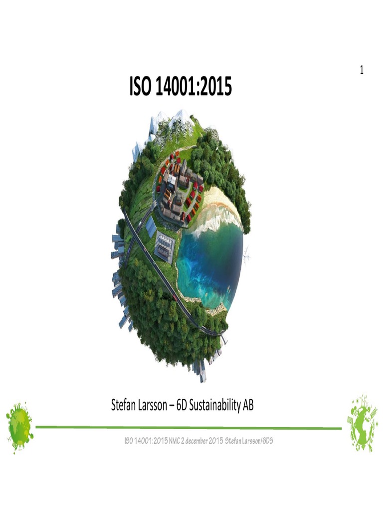 ISO 14001. 2015 Environmental Management System Awareness | PDF