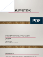 Introduction To Surveying