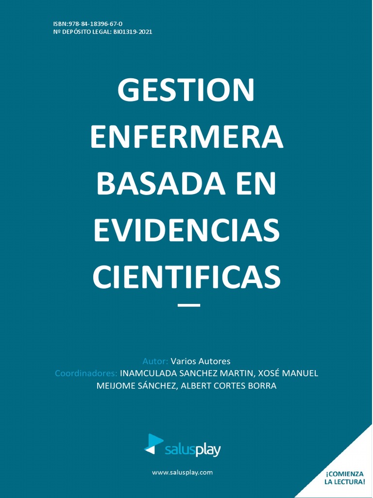 Gestión Enfermera Basada en Evidencias | PDF | Enfermería | Seguridad ...