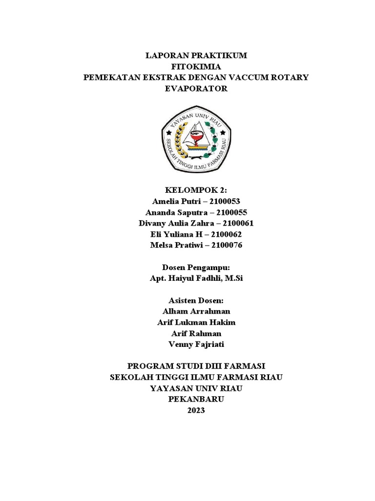 Rotary Evaporator PDF