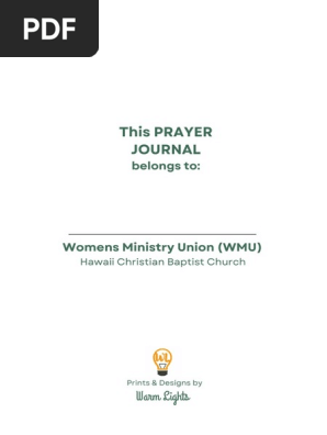 PRAYER BOOKLET (4.125 × 5.875 in)