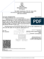 Archana Kumari District Level Certificate