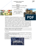 Módulo 14 Internacionalización Del Derecho en Su Ámbito Publico Unidad 3 Sesión 7