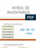 2 Control de Inventarios