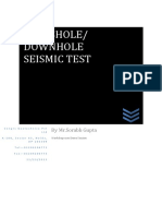 CROSSHOLE_ DOWNHOLE SEISMIC TEST