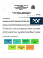 Derechos Humanos, Genero y Su Relacion Con El Proceso Salud Enfermedad 2022 PDF