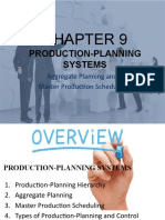 Chapter 9 Production-Planning Systems