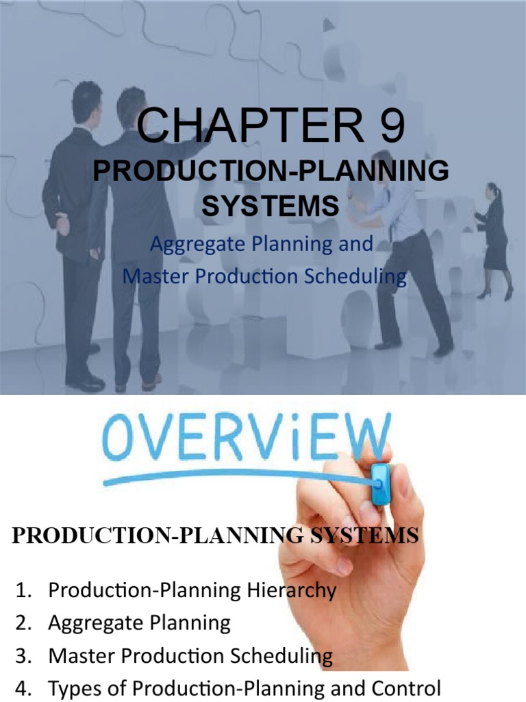 Production Planning Essentials | PDF | Aggregate Demand | Scheduling ...