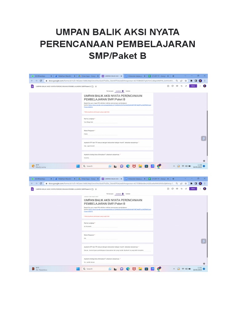 Contoh Best Practices Pembelajaran Jarak Jauh