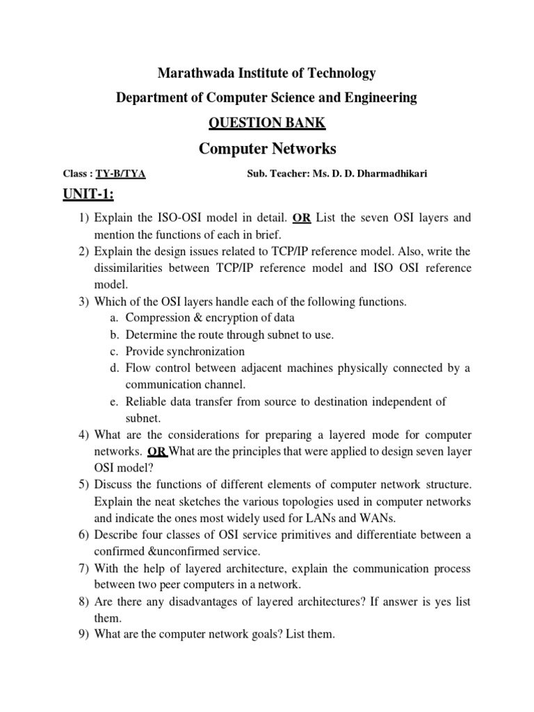 question-bank-unit-1-2-pdf-computer-network-osi-model
