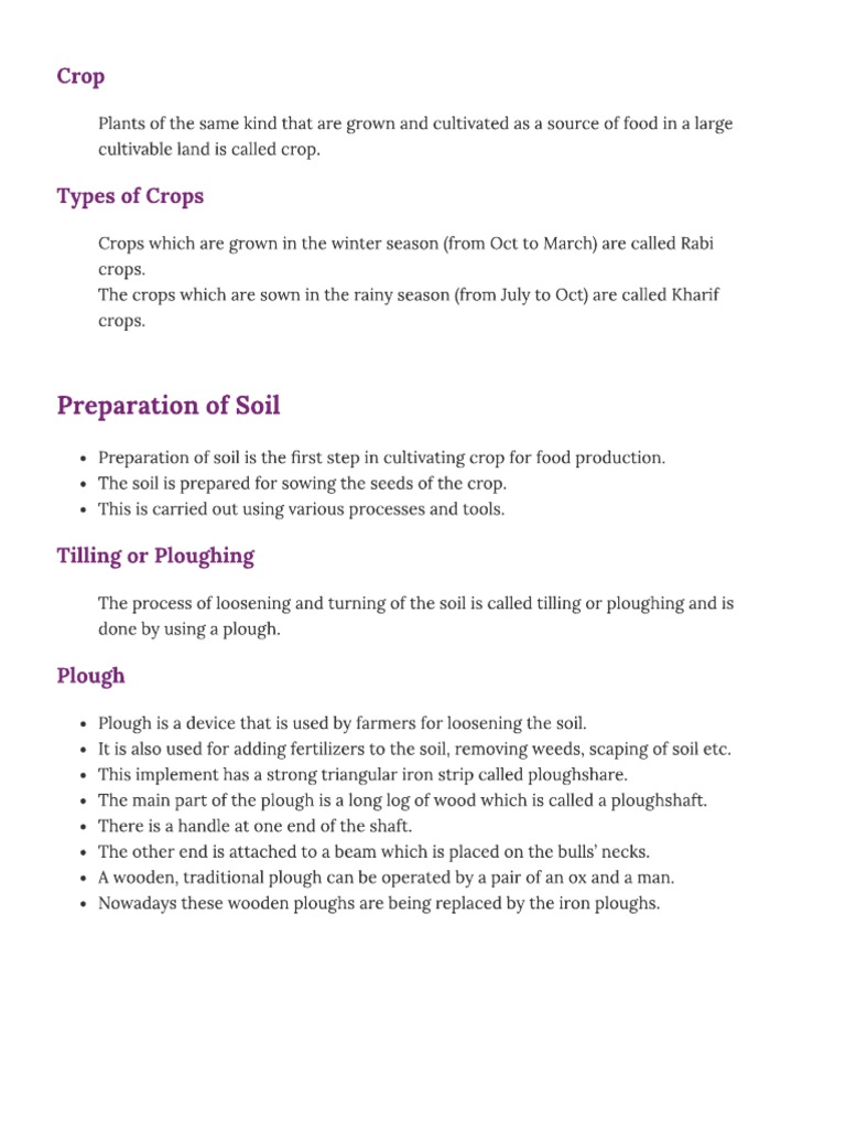 crop production and management PDF