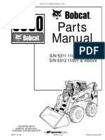 Bobcat S300 Parts Manual