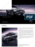 Mercedes Benz Preisliste EQA H243