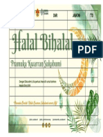 Daftar Hadir Halal Bihalal 2023