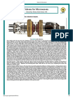 Valves For Microwaves