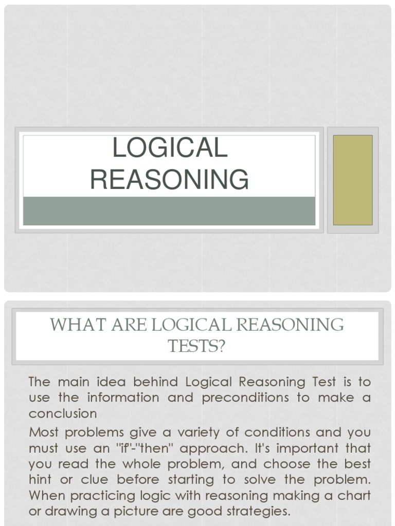 AFPSAT Logical Reasoning Guide 2025 | PDF | Reason | Logic