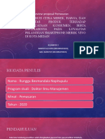 KLP 3 Manajemen Pemasaran Lanjutan (Review Proposal)