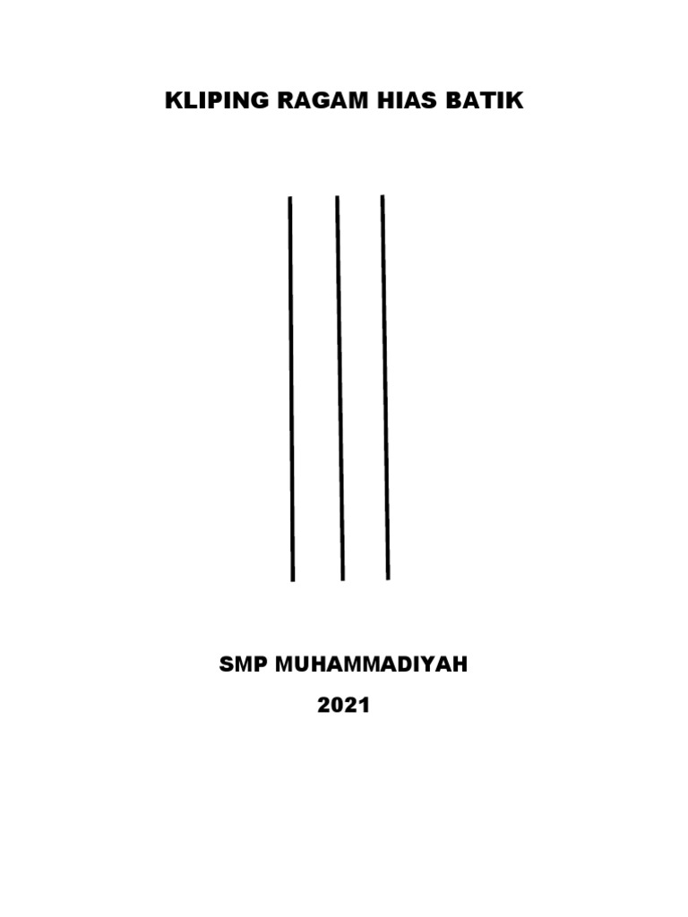 Kliping Ragam Hias Batik | PDF